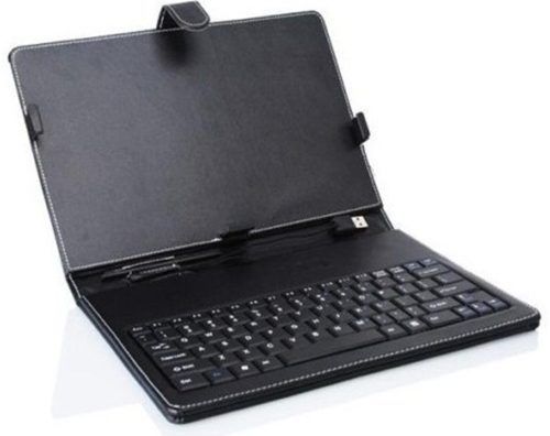 Capa Couro C/ Teclado Universal P/ Tablet 10 Polegadas Usb