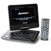DVD Player Portátil c/ Tela 7", USB,Cartão SD, Carregador Au